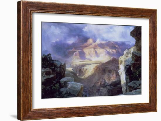 Miracle of Nature-Thomas Moran-Framed Giclee Print