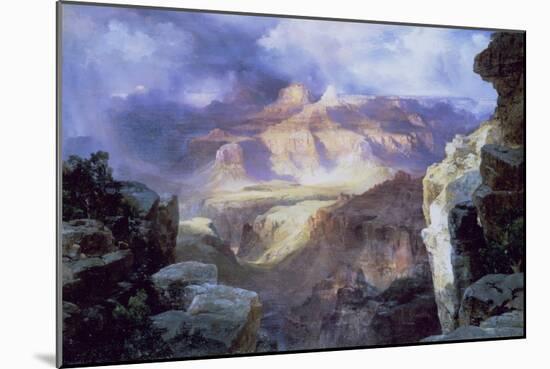 Miracle of Nature-Thomas Moran-Mounted Giclee Print