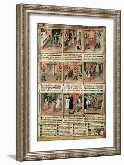 Miracle of the Profanation of the Host-null-Framed Giclee Print