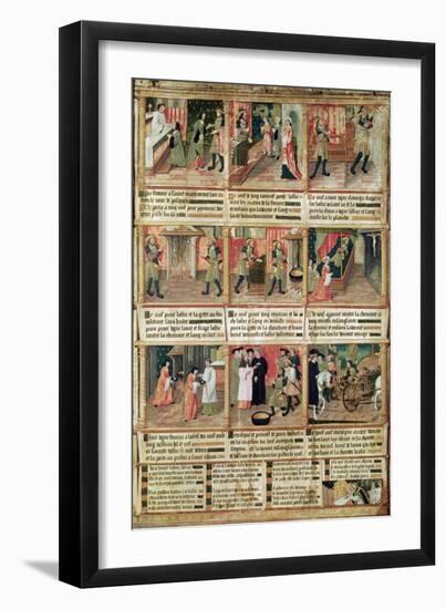 Miracle of the Profanation of the Host-null-Framed Giclee Print