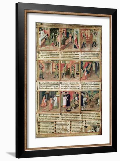 Miracle of the Profanation of the Host-null-Framed Giclee Print