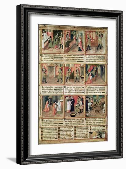 Miracle of the Profanation of the Host-null-Framed Giclee Print