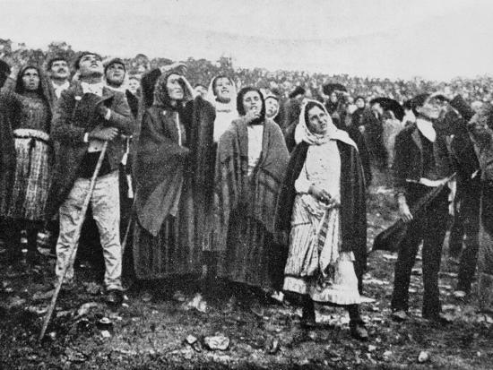 Miracle of the Sun, Fatima, 13th October 1917 Photographic Print | Art.com