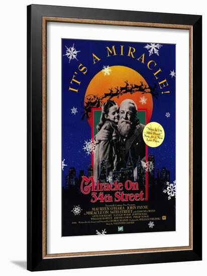 Miracle On 34th Street, 1947-null-Framed Premium Giclee Print