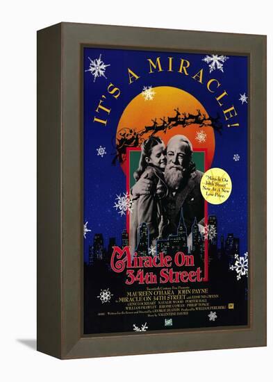 Miracle On 34th Street, 1947-null-Framed Stretched Canvas