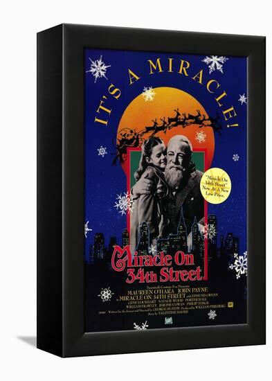 Miracle On 34th Street, 1947-null-Framed Stretched Canvas