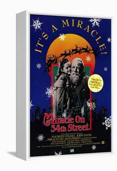 Miracle On 34th Street, 1947-null-Framed Stretched Canvas