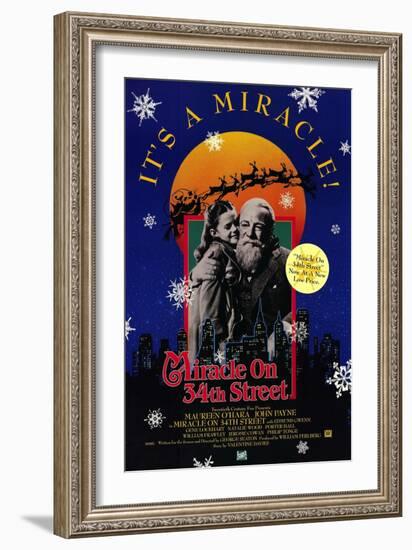 Miracle On 34th Street, 1947-null-Framed Art Print