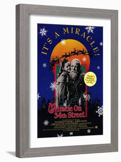 Miracle On 34th Street, 1947-null-Framed Art Print