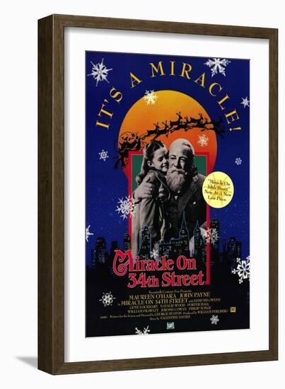 Miracle On 34th Street, 1947-null-Framed Art Print