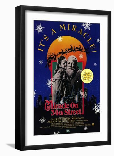 Miracle On 34th Street, 1947-null-Framed Art Print