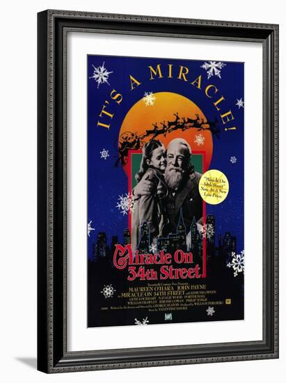 Miracle On 34th Street, 1947-null-Framed Art Print