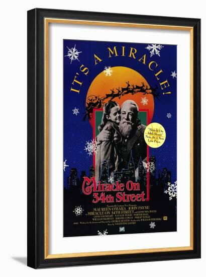 Miracle On 34th Street, 1947-null-Framed Art Print