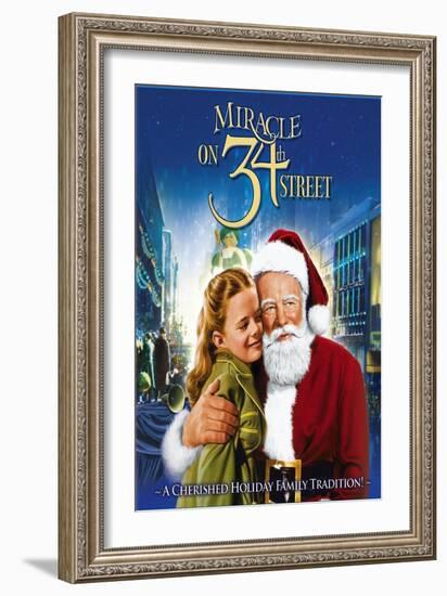 Miracle On 34th Street, 1947-null-Framed Art Print