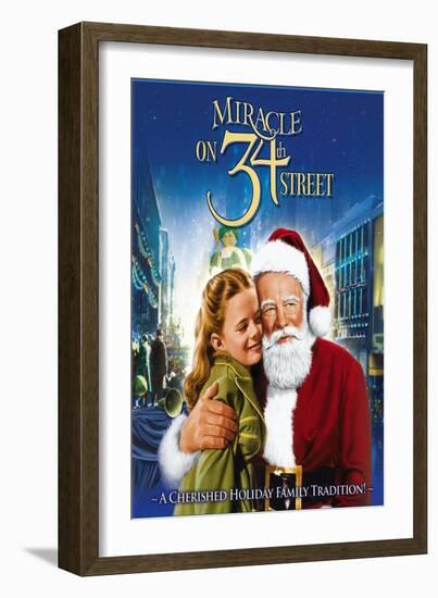 Miracle On 34th Street, 1947-null-Framed Art Print