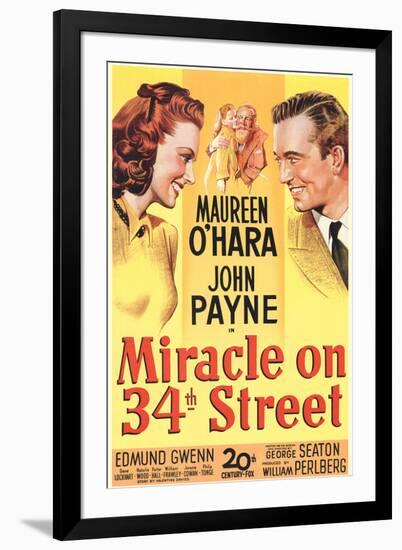 Miracle On 34th Street, 1947-null-Framed Art Print