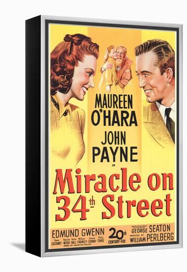 Miracle On 34th Street, 1947-null-Framed Stretched Canvas