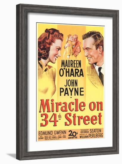 Miracle On 34th Street, 1947-null-Framed Art Print