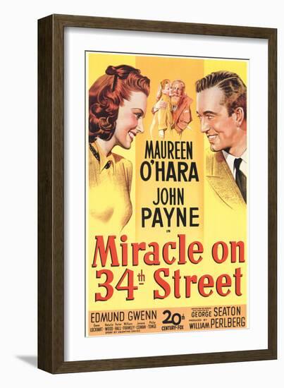 Miracle On 34th Street, 1947-null-Framed Art Print