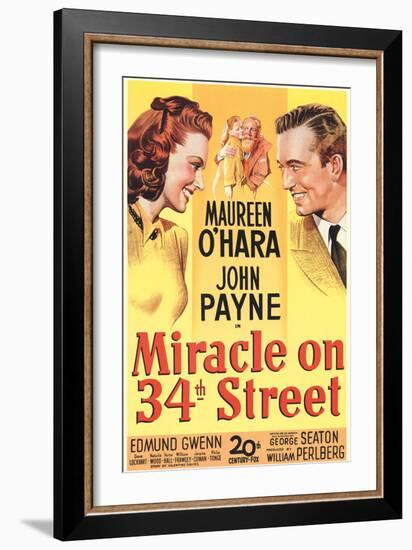 Miracle On 34th Street, 1947-null-Framed Art Print