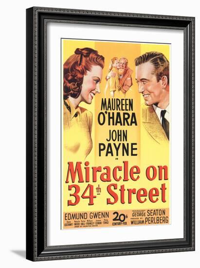 Miracle On 34th Street, 1947-null-Framed Art Print