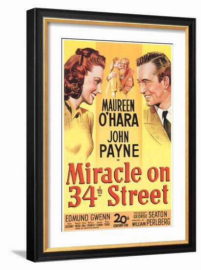 Miracle On 34th Street, 1947-null-Framed Art Print