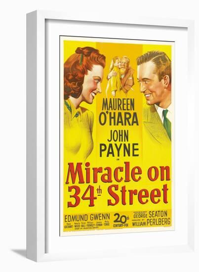 Miracle on 34th Street, 1947-null-Framed Premium Giclee Print