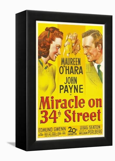 Miracle on 34th Street, 1947-null-Framed Premier Image Canvas