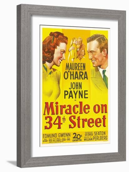 Miracle on 34th Street, 1947-null-Framed Giclee Print