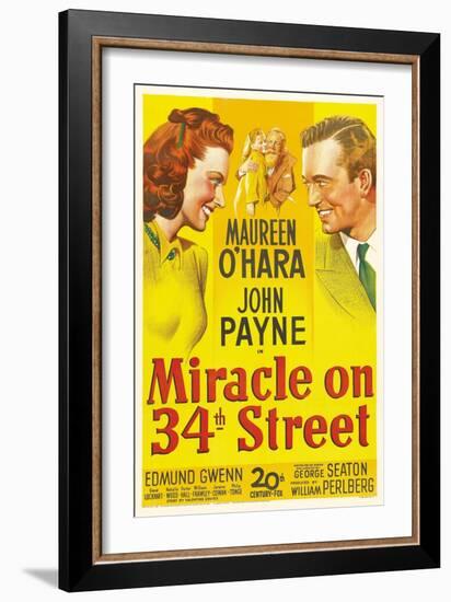 Miracle on 34th Street, 1947-null-Framed Giclee Print