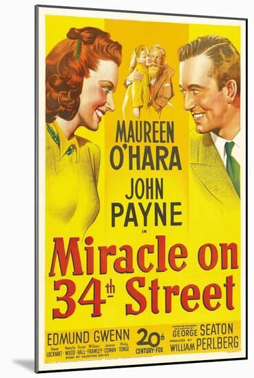 Miracle on 34th Street, 1947-null-Mounted Giclee Print