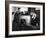 Miracle on 34th Street, from Left, Jerome Cowan, Gene Lockhart, Edmund Gwenn, 1947-null-Framed Premium Photographic Print