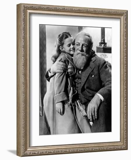 Miracle On 34Th Street, Natalie Wood, Edmund Gwenn, 1947-null-Framed Photo