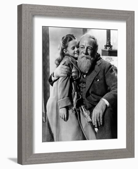 Miracle On 34Th Street, Natalie Wood, Edmund Gwenn, 1947-null-Framed Photo