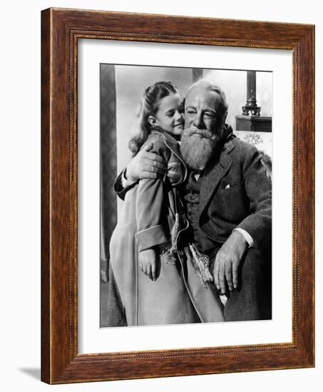 Miracle On 34Th Street, Natalie Wood, Edmund Gwenn, 1947-null-Framed Photo