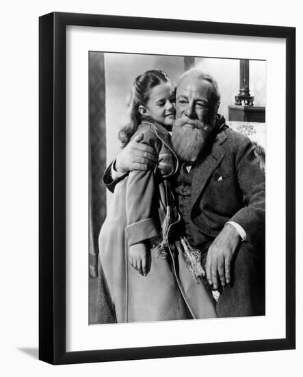 Miracle On 34Th Street, Natalie Wood, Edmund Gwenn, 1947-null-Framed Photo