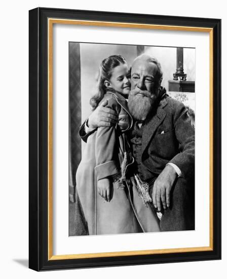 Miracle On 34Th Street, Natalie Wood, Edmund Gwenn, 1947--Framed Photo