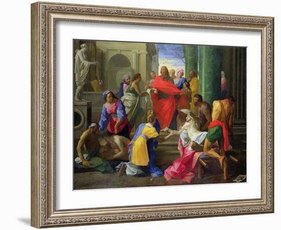 Miracles of St. Paul at Ephesus, 1693-Jean Restout-Framed Giclee Print