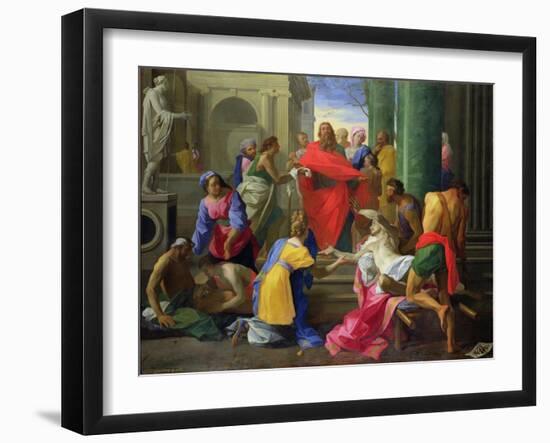 Miracles of St. Paul at Ephesus, 1693-Jean Restout-Framed Giclee Print