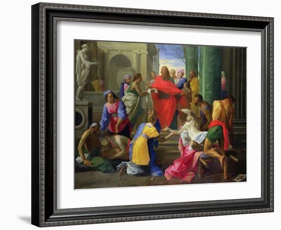 Miracles of St. Paul at Ephesus, 1693-Jean Restout-Framed Giclee Print