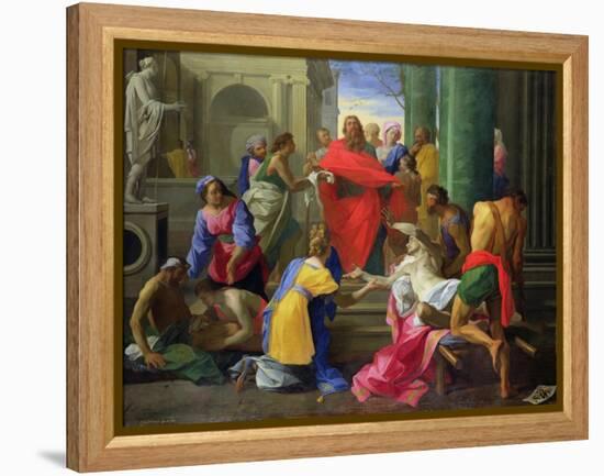 Miracles of St. Paul at Ephesus, 1693-Jean Restout-Framed Premier Image Canvas