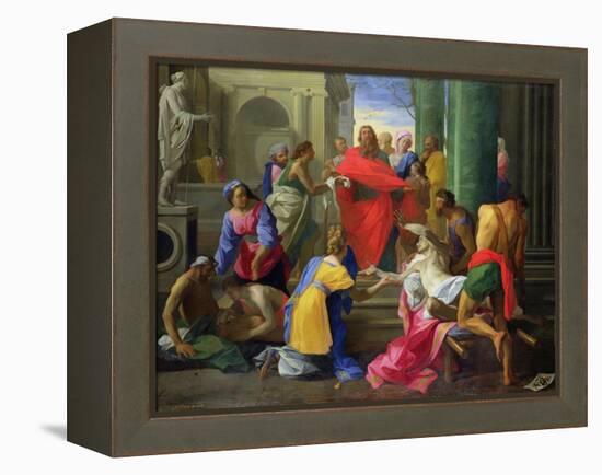 Miracles of St. Paul at Ephesus, 1693-Jean Restout-Framed Premier Image Canvas