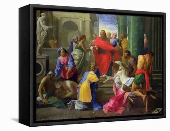 Miracles of St. Paul at Ephesus, 1693-Jean Restout-Framed Premier Image Canvas