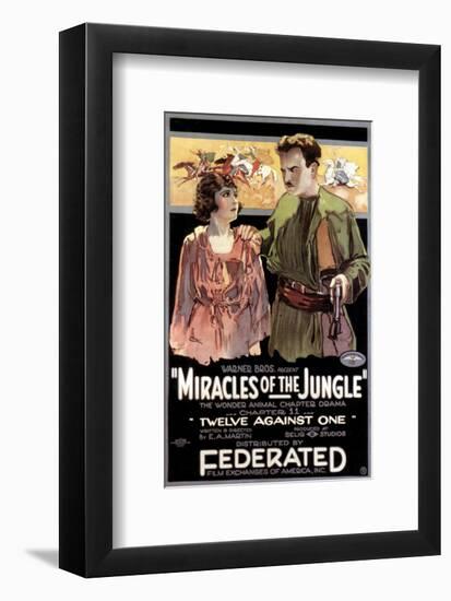 Miracles Of The Jungle - 1921-null-Framed Giclee Print