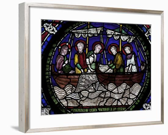Miraculous Draught of Fishes, Canterbury Cathedral, UNESCO World Heritage Site, Canterbury, England-Peter Barritt-Framed Photographic Print