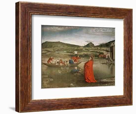 Miraculous Draught of Fishes, from the Altarpiece of Cardinal Francois De Mies, C.1444-Konrad Witz-Framed Giclee Print