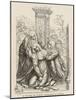 Miraculous Heart Transplant Saint Catherine of Siena Exchanges Hearts, Temporarily, with Jesus-null-Mounted Photographic Print