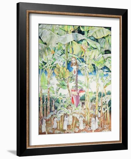 Miraculous Vision of Christ in the Banana Grove, 1989-James Reeve-Framed Giclee Print