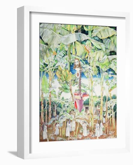 Miraculous Vision of Christ in the Banana Grove, 1989-James Reeve-Framed Giclee Print