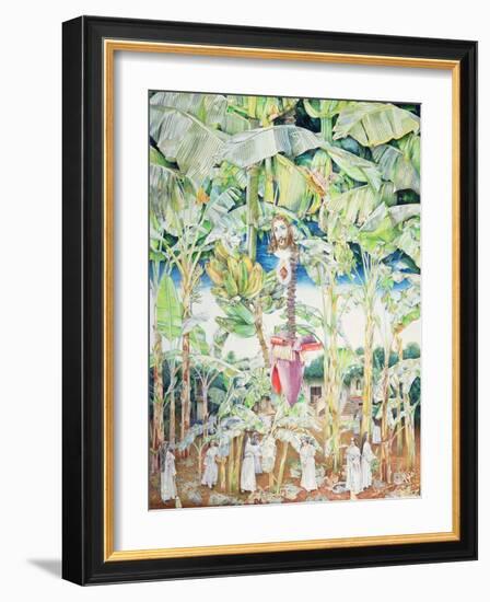 Miraculous Vision of Christ in the Banana Grove, 1989-James Reeve-Framed Giclee Print